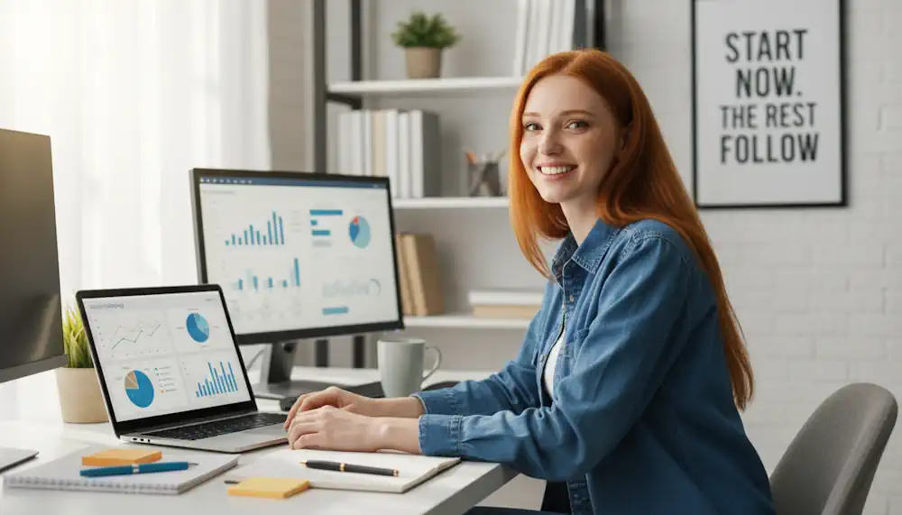 Marketer Happy From Taking Action